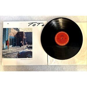 Toto Fahrenheit LP 1986 Columbia FC 40273 Excellent Condition Vinyl Great Album